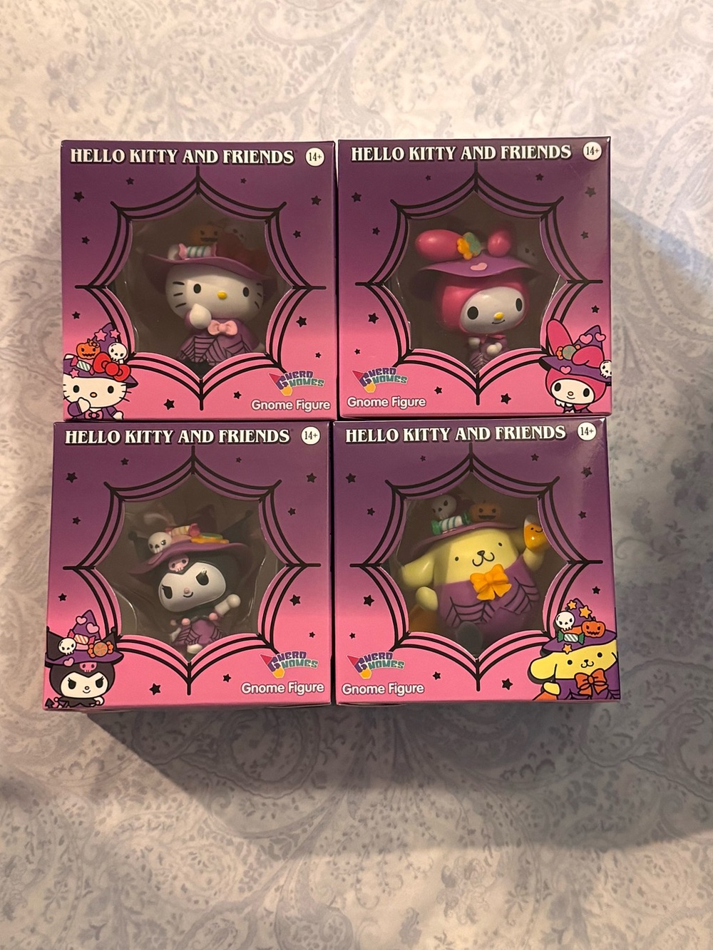 Hello Kitty & Friends Halloween Costumed Collectible Figure Box Set